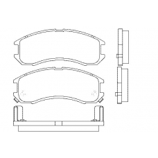 21378 150  0 5 T4047 TEXTAR Колодки тормозные