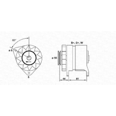 054022656010 MAGNETI MARELLI Генератор