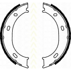8100 23024 TRISCAN Комплект тормозных колодок, стояночная тормозная с