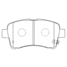 PN-9461 JNBK Колодки тормозные