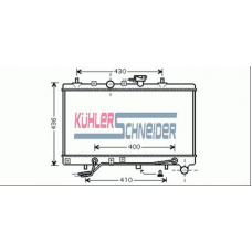 5200381 KUHLER SCHNEIDER Радиатор, охлаждение двигател