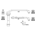 0 986 357 277 BOSCH Комплект проводов зажигания