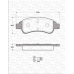 363702161230 MAGNETI MARELLI Комплект тормозных колодок, дисковый тормоз