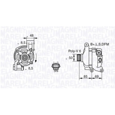 063377420010 MAGNETI MARELLI Генератор