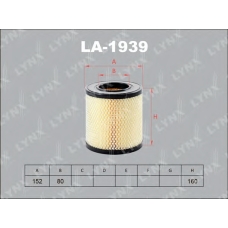 LA1939 LYNX Фильтр воздушный
