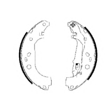 8DB 355 020-091 HELLA PAGID Комплект тормозных колодок
