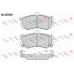BL2059A2 FTE Комплект тормозных колодок, дисковый тормоз