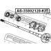 AS-35802128-KIT FEBEST Подшипник, приводной вал