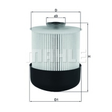KX 338/26D MAHLE Топливный фильтр