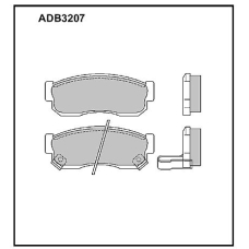 ADB3207 Allied Nippon Тормозные колодки