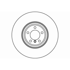 MDC1661 MINTEX Тормозной диск