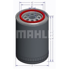 OC 527 MAHLE Масляный фильтр