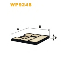 WP9248 WIX Фильтр, воздух во внутренном пространстве