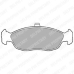 LP1597 DELPHI Комплект тормозных колодок, дисковый тормоз
