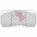 MDP769 MERITOR Комплект тормозных колодок, дисковый тормоз
