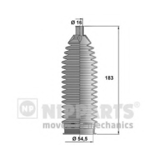 N2840512 NIPPARTS Комплект пылника, рулевое управление