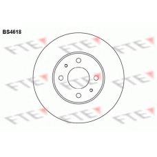 BS4618 FTE Тормозной диск