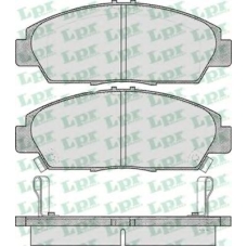 05P567 LPR Комплект тормозных колодок, дисковый тормоз