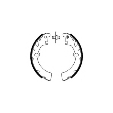 8DB 355 001-911 HELLA Комплект тормозных колодок