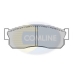 CBP0207 COMLINE Комплект тормозных колодок, дисковый тормоз