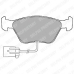 LP1598 DELPHI Комплект тормозных колодок, дисковый тормоз