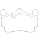 2369402<br />TEXTAR<br />Комплект тормозных колодок, дисковый тормоз