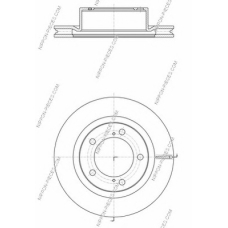 T330A155 NPS Тормозной диск