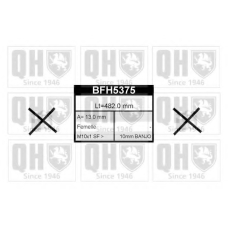 BFH5375 QUINTON HAZELL Тормозной шланг