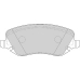 FD6932A NECTO Комплект тормозных колодок, дисковый тормоз