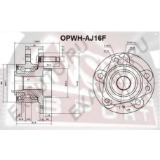 OPWH-AJ16F ASVA Ступица колеса