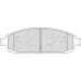 FSL4002 FERODO Комплект тормозных колодок, дисковый тормоз
