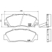 P 28 026 BREMBO Комплект тормозных колодок, дисковый тормоз