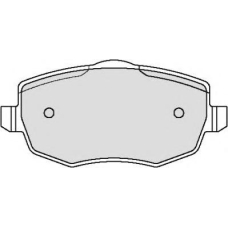 CBP01601 COMLINE Комплект тормозных колодок, дисковый тормоз