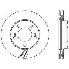 BDR2376.20 OPEN PARTS Тормозной диск