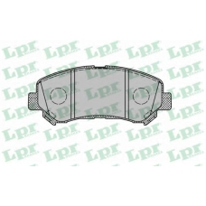 05P1314 LPR Комплект тормозных колодок, дисковый тормоз