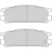 FD6708A NECTO Комплект тормозных колодок, дисковый тормоз