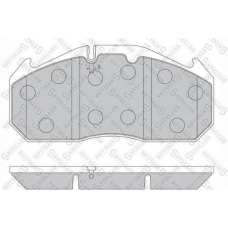 85-11405-SX STELLOX Комплект тормозных колодок, дисковый тормоз