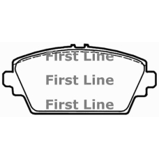 FBP3443 FIRST LINE Комплект тормозных колодок, дисковый тормоз