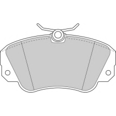 DBP250686 DURON Комплект тормозных колодок, дисковый тормоз