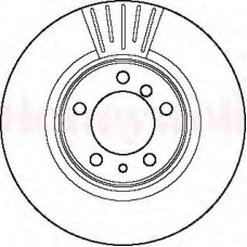 561948B BENDIX Тормозной диск