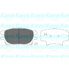 KBP-9121 KAVO PARTS Комплект тормозных колодок, дисковый тормоз