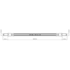 VBH211 MOTAQUIP Тормозной шланг