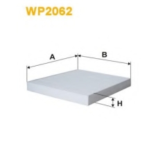 WP2062 WIX Фильтр, воздух во внутренном пространстве