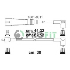 1801-0311 PROFIT Комплект проводов зажигания