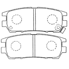 PN-3280 JNBK Колодки тормозные