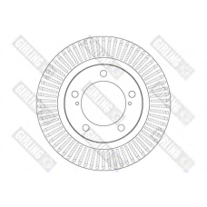 6062395 GIRLING Тормозной диск