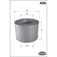 LFAF342 LUCAS FILTERS Воздушный фильтр