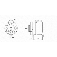 943346080010 MAGNETI MARELLI Генератор