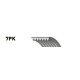 7PK1640<br />GATES<br />Поликлиновой ремень