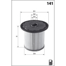 LFDE197 LUCAS FILTERS Топливный фильтр